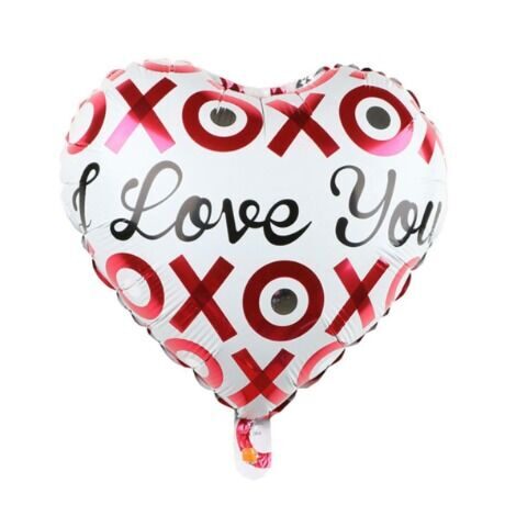 Сердце "I Love You OXOX"